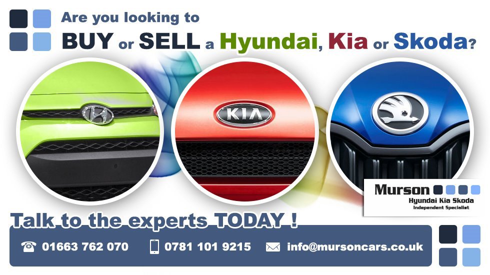 Looking to buy or sell a Hyundai, Kia or Skoda? Talk to the experts today!